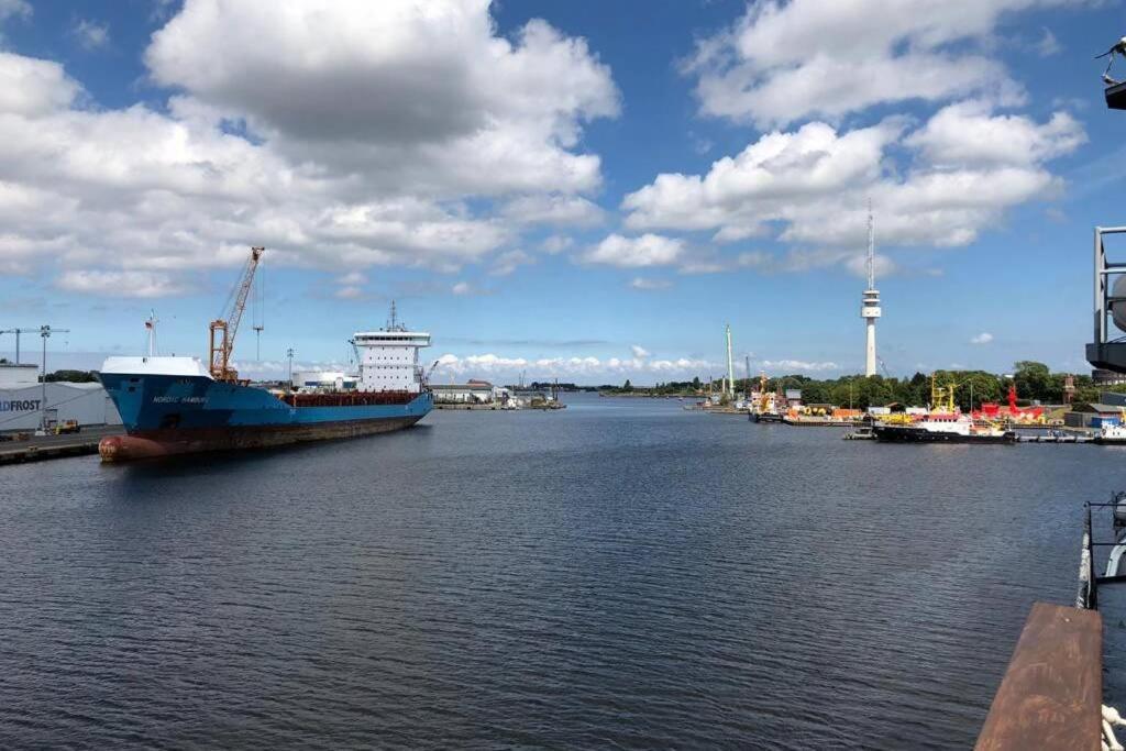 Wilhelms Havenkoje - Gemuetliches Innenstadtappartment Wilhelmshaven Eksteriør bilde